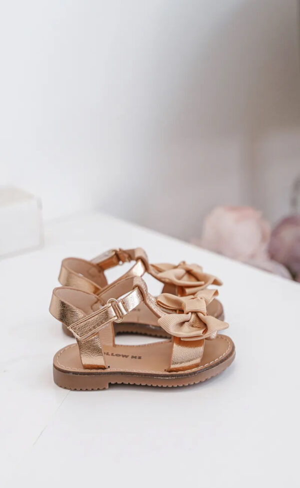 Itty Bitty Champagne Bora Bora Bow Sandals