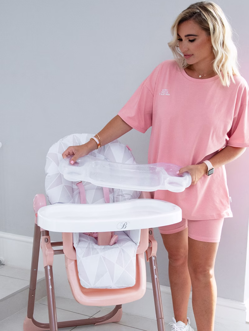 MBHC8 Premium Highchair – Rose Gold