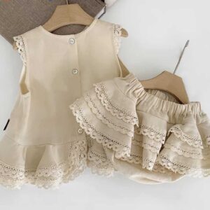 Itty Bitty Lace Ruffle Set