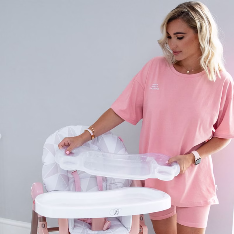 My Babiie Rose Gold Premium Highchair My Babiie Rose Gold Premium Highchair