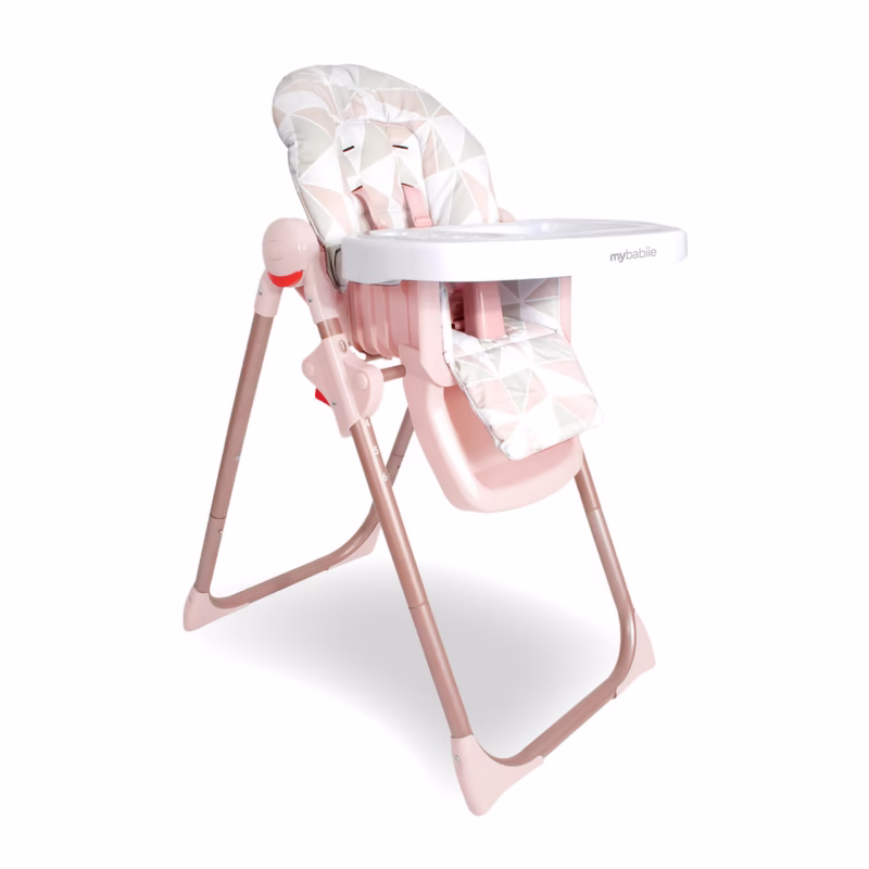 MBHC8 Premium Highchair – Rose Gold