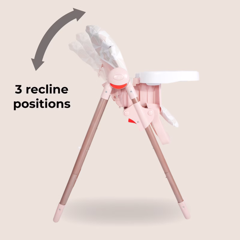 MBHC8 Premium Highchair – Rose Gold