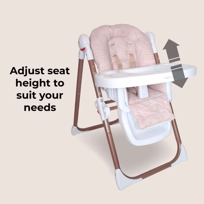 My Babiie Blush Tropical Premium Highchair