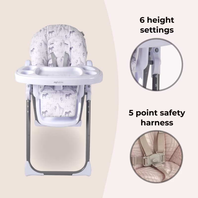 My Babiie Safari Premium Highchair