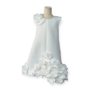 Baby Girl Dresses UK — Boutique Collection for Your Little Princess 19 Itty Bitty White Statement Flower Dress