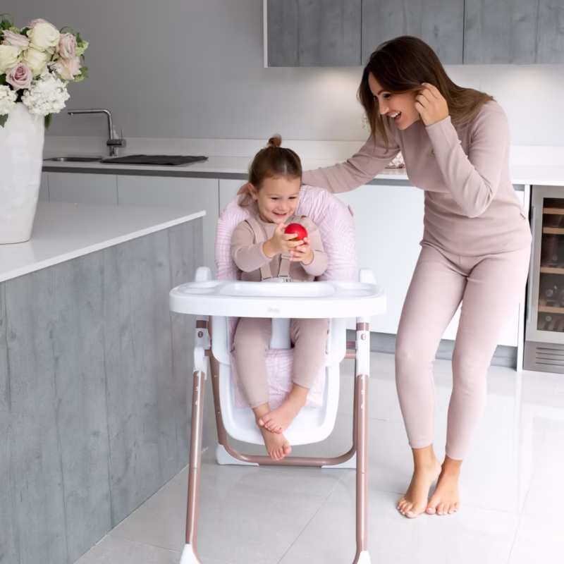 My Babiie Blush Tropical Premium Highchair My Babiie Blush Tropical Premium Highchair
