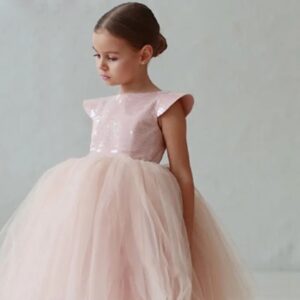Baby Girl Dresses UK — Boutique Collection for Your Little Princess 28 Itty Bitty Pink Sequin Open Back Tutu Dress