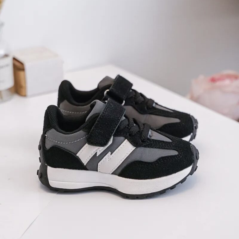 Itty Bitty Black & White Trainers