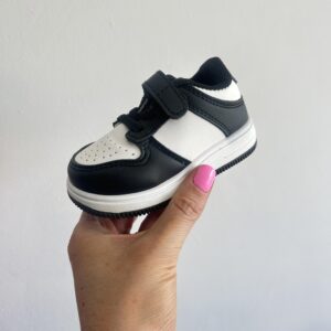 Itty Bitty Black & White Panda Trainers