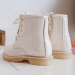Itty Bitty Beige Cosy Lined Boots Itty Bitty Beige Cosy Lined Boots