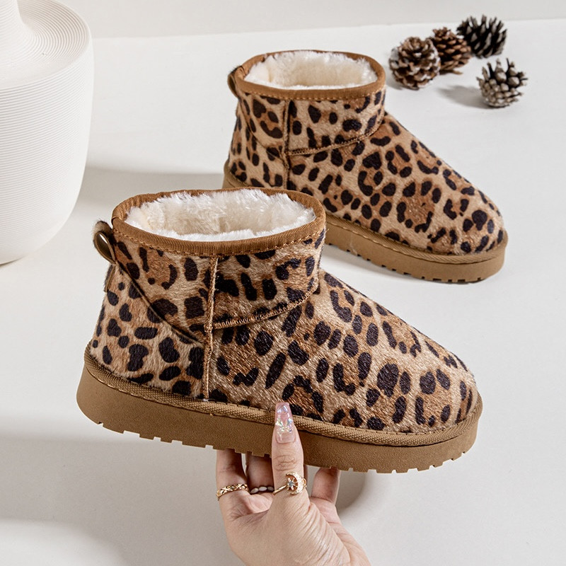 Itty Bitty Limited Edition Leopard Print Snuggle Boots Itty Bitty Limited Edition Leopard Print Snuggle Boots
