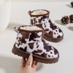 Itty Bitty Limited Edition Cow Print Print Snuggle Boots Itty Bitty Limited Edition Cow Print Print Snuggle Boots