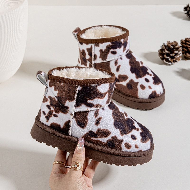 Itty Bitty Limited Edition Cow Print Print Snuggle Boots Itty Bitty Limited Edition Cow Print Print Snuggle Boots