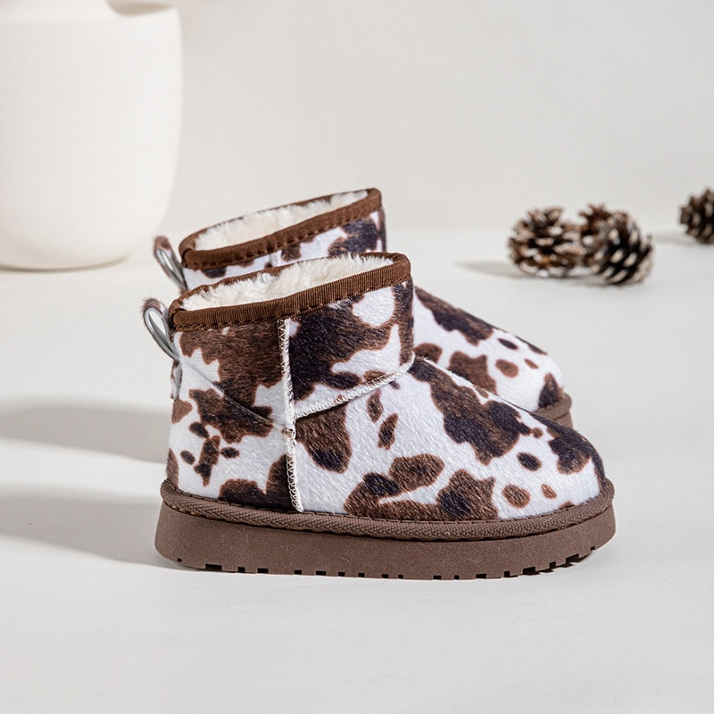 Itty Bitty Limited Edition Cow Print Print Snuggle Boots Itty Bitty Limited Edition Cow Print Print Snuggle Boots