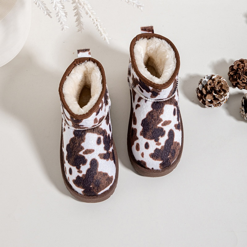 Itty Bitty Limited Edition Cow Print Print Snuggle Boots Itty Bitty Limited Edition Cow Print Print Snuggle Boots