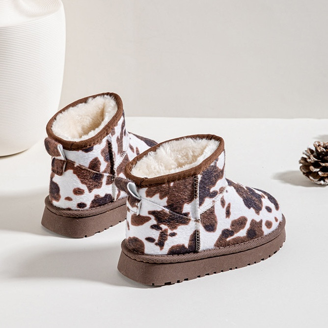 Itty Bitty Limited Edition Cow Print Print Snuggle Boots Itty Bitty Limited Edition Cow Print Print Snuggle Boots
