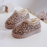 Itty Bitty Leopard Print Tazz Clog Boots
