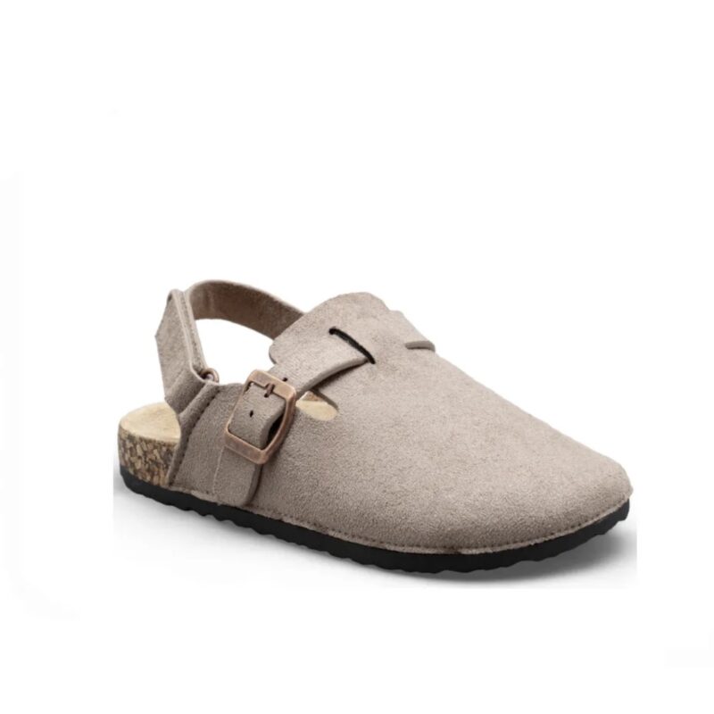 Itty Bitty Kids Beige Boston Clogs