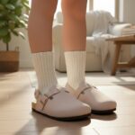 Itty Bitty Kids Beige Boston Clogs