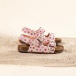 Itty Bitty Kids Strawberry Glitter Double Buckle Sandals
