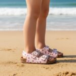 Itty Bitty Kids Strawberry Glitter Double Buckle Sandals
