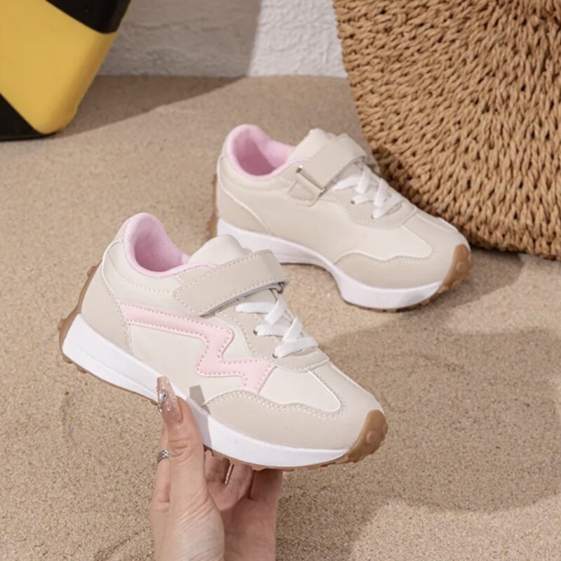 Itty Bitty Pink & Beige 327 Trainers