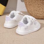 Itty Bitty Kids Diamante Butterfly Chunky Sole Trainers