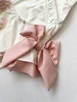 Itty Bitty Girls Baby Pink Hot Air Balloon Bow Swimsuit