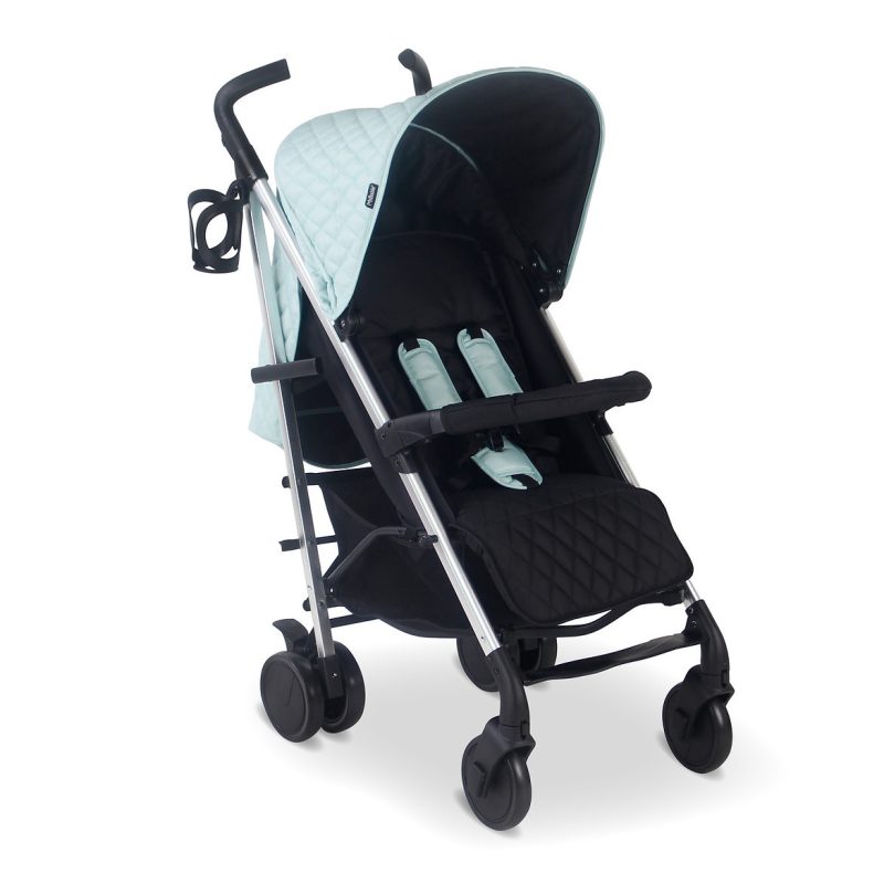 My Babiie MB51 Plus Stroller - Quilted Aqua My Babiie MB51 Plus Stroller - Quilted Aqua - Image 2