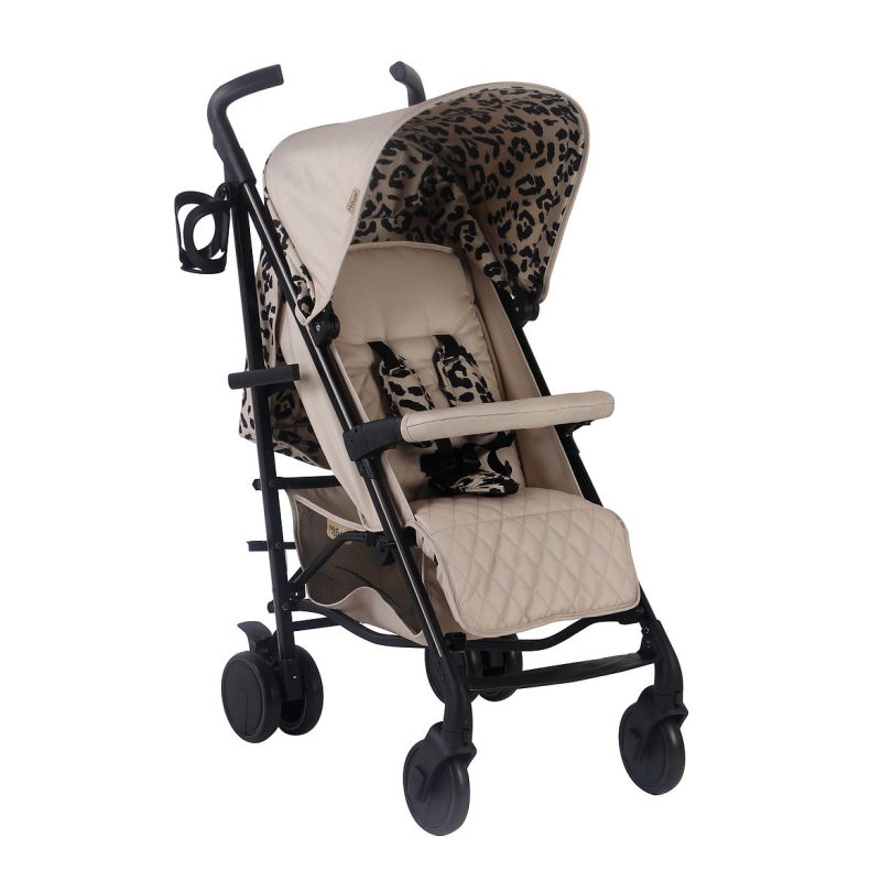 My Babiie MB51 Plus Stroller - Fawn Leopard My Babiie MB51 Plus Stroller - Fawn Leopard - Image 2