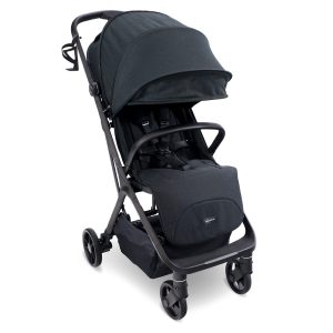 Home 13 My Babiie MBX7 Plus Auto-Fold Compact Stroller - Black - Image 2