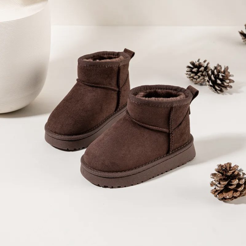 Itty Bitty Chocolate Brown Snuggle Boots