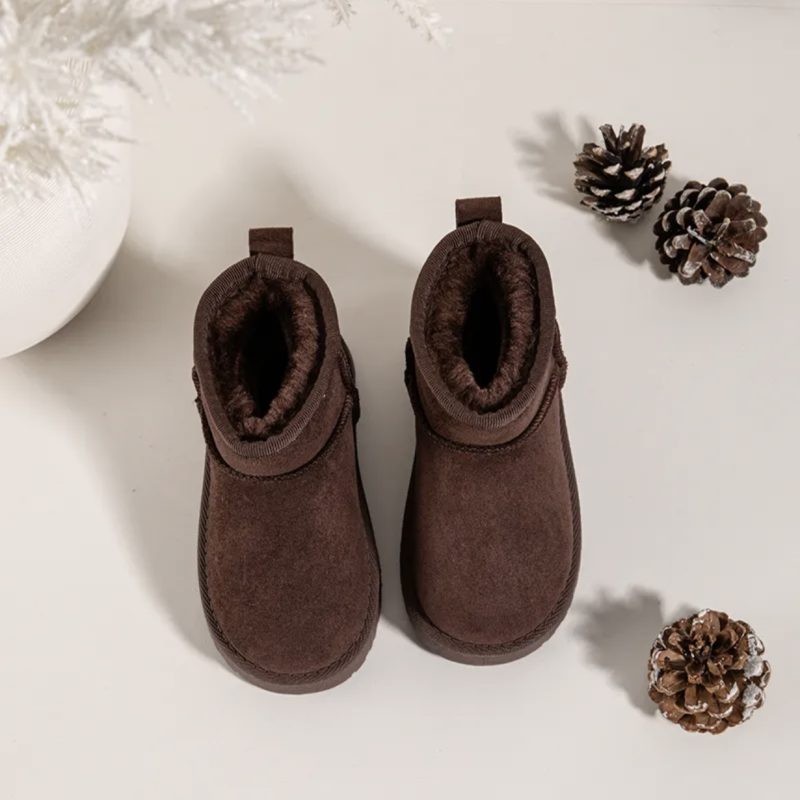 Itty Bitty Chocolate Brown Snuggle Boots