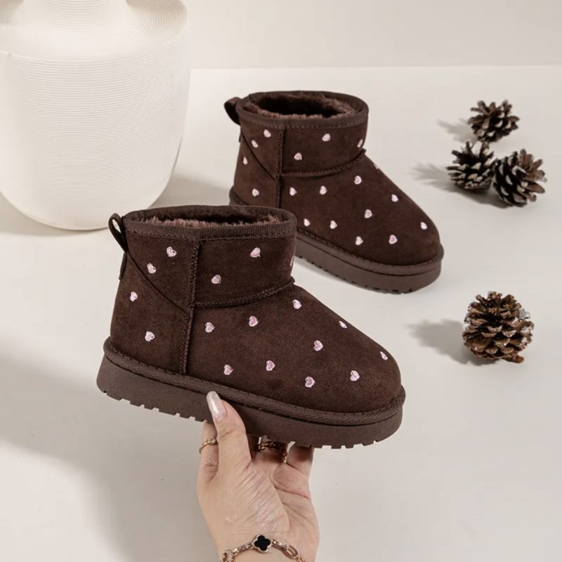 Itty Bitty Chocolate Brown Snuggle Boots