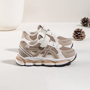 Itty Bitty Kids NYC Beige & White Trainers