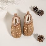 Itty Bitty Kids Chestnut Spot Tazz Clogs