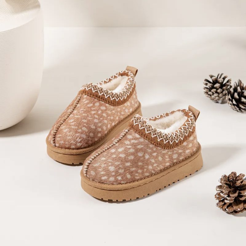 Itty Bitty Kids Deer Print Clogs
